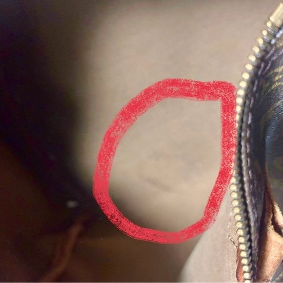 Louis Vuitton Brown Tan Monogram Travel Bag - Picture 7 of 8